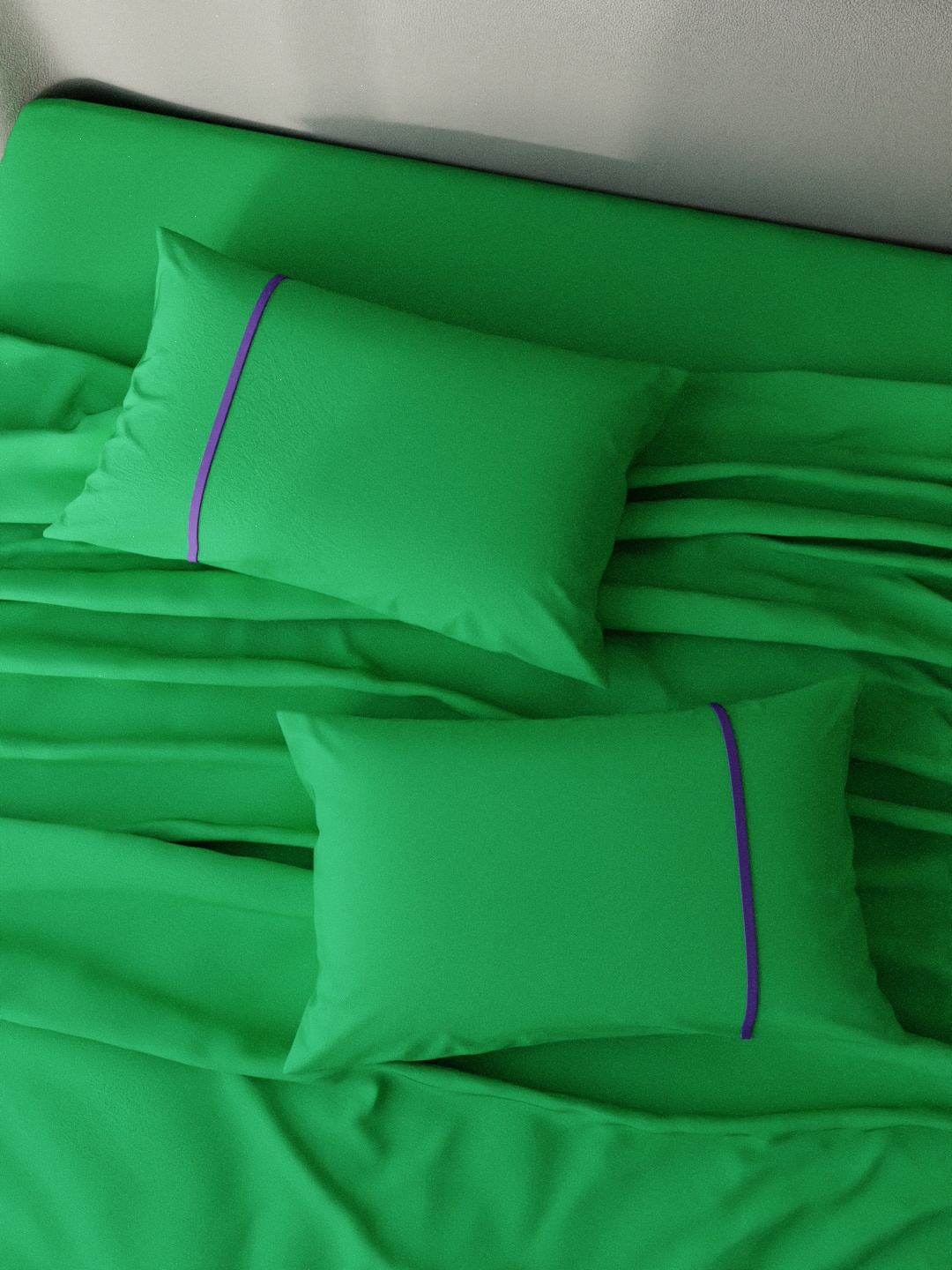 Stoa Paris Colours Collection Set of 2 Green Striped 144 TC Pure Cotton Pillow Covers
Stoa Paris Colours Collection Set of 2 Green Striped 144 TC Pure Cotton Pillow Covers