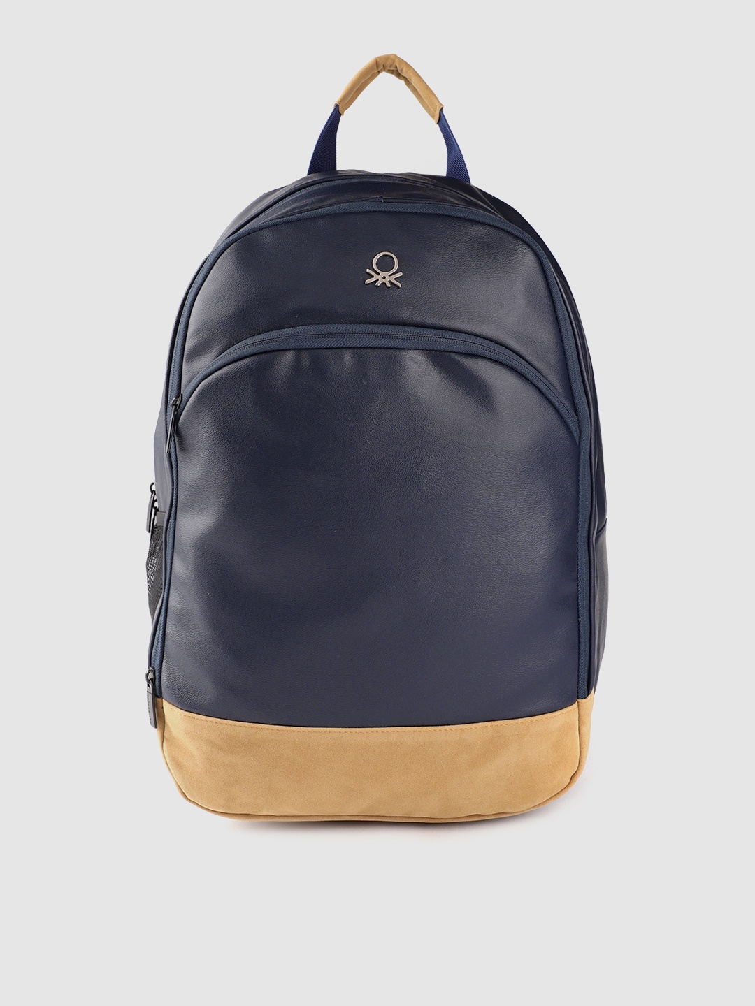 United Colors of Benetton Unisex Navy & Tan Brown Colourblocked 18 Inch Laptop Backpack, Navy blue
United Colors of Benetton Unisex Navy & Tan Brown Colourblocked 18 Inch Laptop Backpack, Navy blue