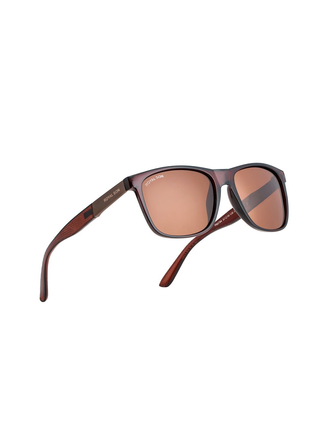 ROYAL SON Unisex Brown Lens & Brown Wayfarer Sunglasses with Polarised and UV Protected Lens
ROYAL SON Unisex Brown Lens & Brown Wayfarer Sunglasses with Polarised and UV Protected Lens