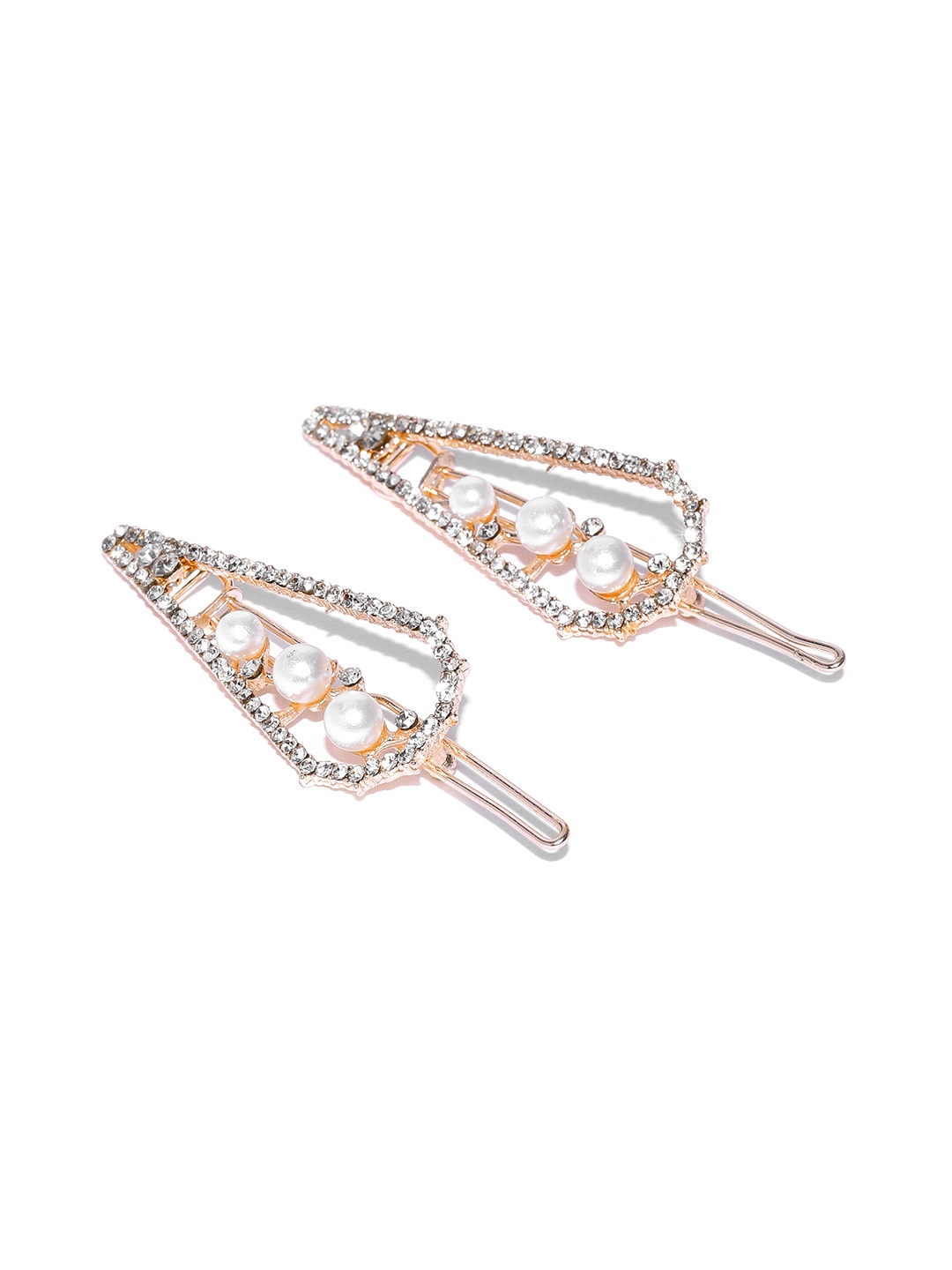 Kord Store Women Rose Gold Tic Tac Hair Clip