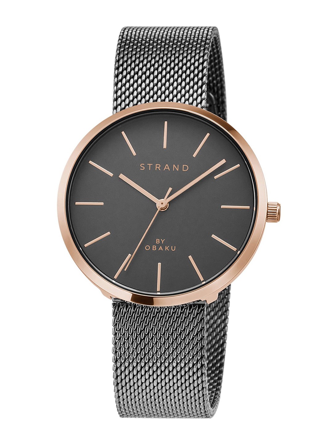 STRAND BY OBAKU Women Grey Dial & Grey Bracelet Style Straps Analogue Watch S700LXVJMJ
STRAND BY OBAKU Women Grey Dial & Grey Bracelet Style Straps Analogue Watch S700LXVJMJ