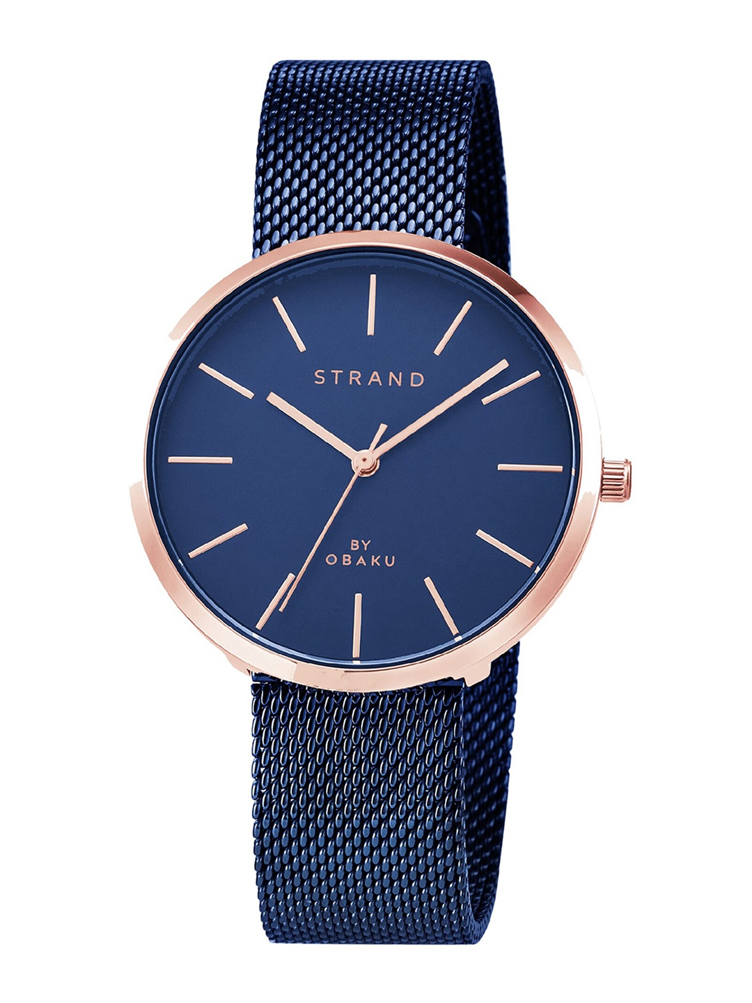 STRAND BY OBAKU Women Blue Dial & Blue Bracelet Style Straps Analogue Watch S700LXVLM
STRAND BY OBAKU Women Blue Dial & Blue Bracelet Style Straps Analogue Watch S700LXVLM