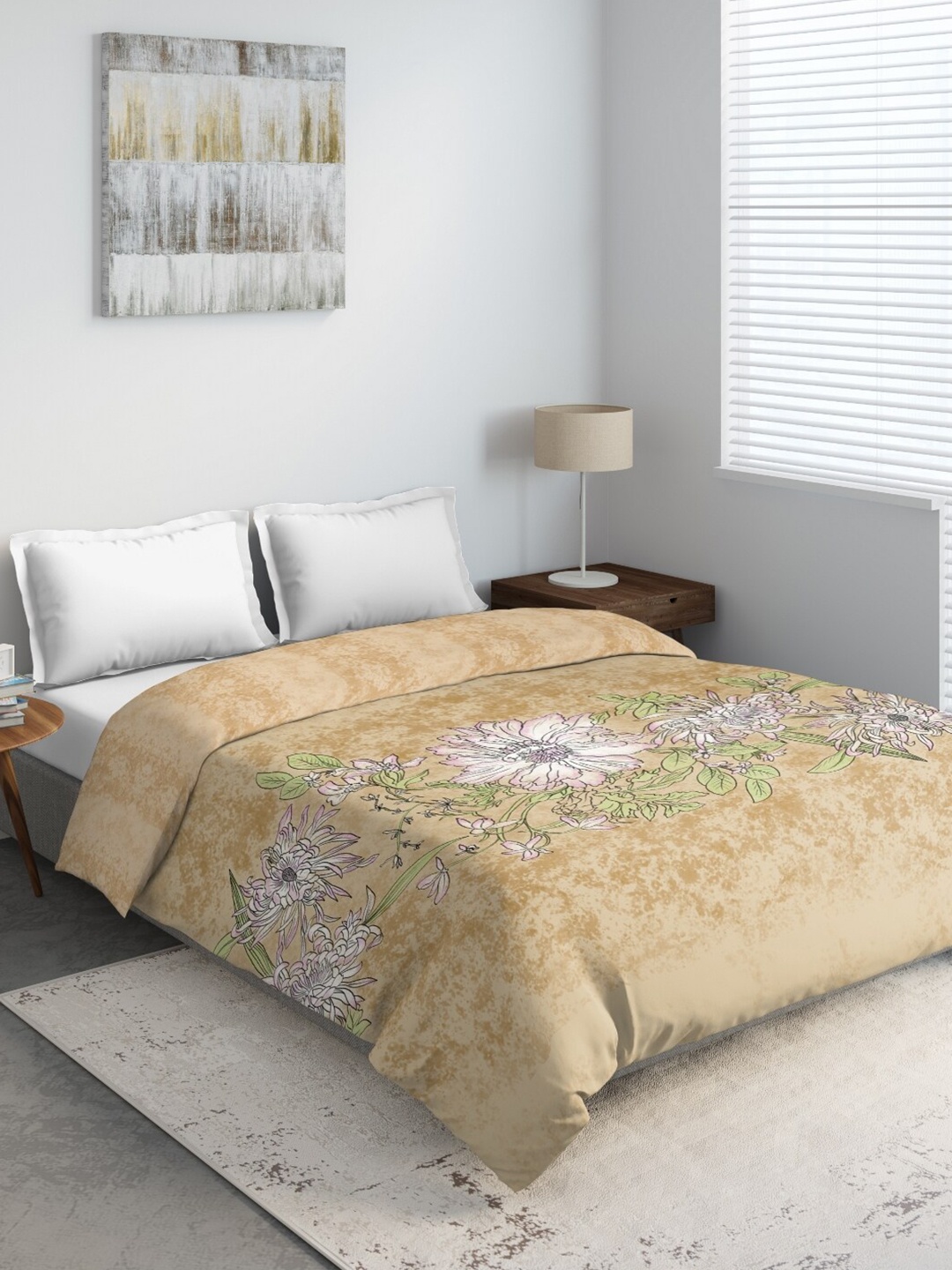 DDecor Gold-Coloured & Green Floral Printed Mild Winter 210 GSM Double Bed Comforter
DDecor Gold-Coloured & Green Floral Printed Mild Winter 210 GSM Double Bed Comforter