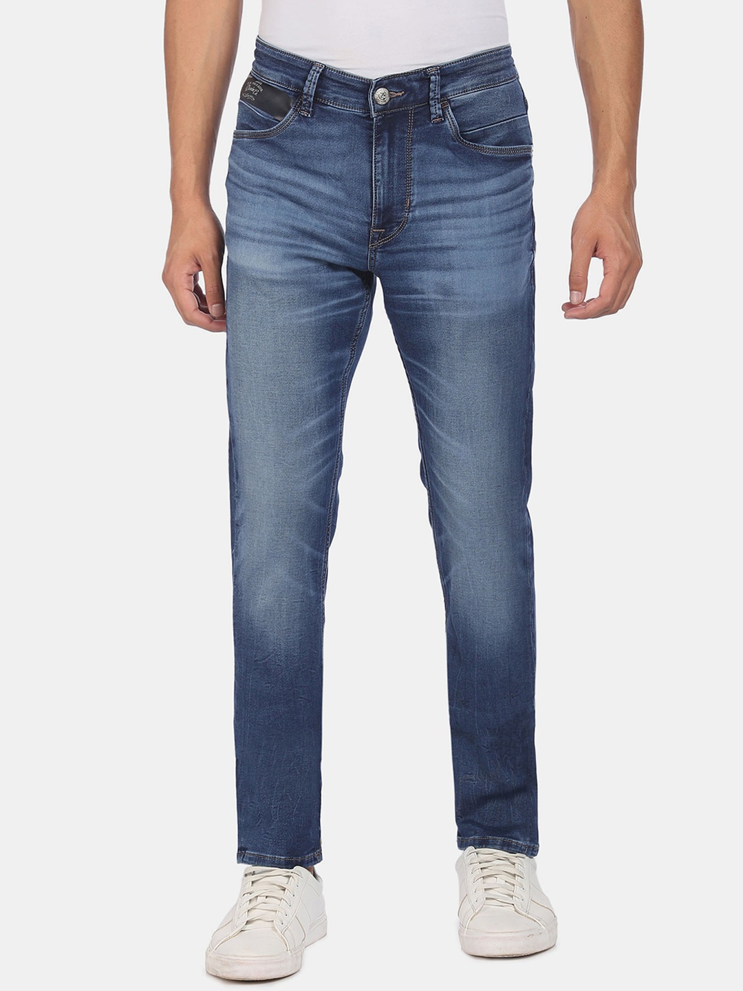 U.S. Polo Assn. Denim Co. Men Blue Regallo Skinny Light Fade Mid-Rise Stretchable Jeans
U.S. Polo Assn. Denim Co. Men Blue Regallo Skinny Light Fade Mid-Rise Stretchable Jeans