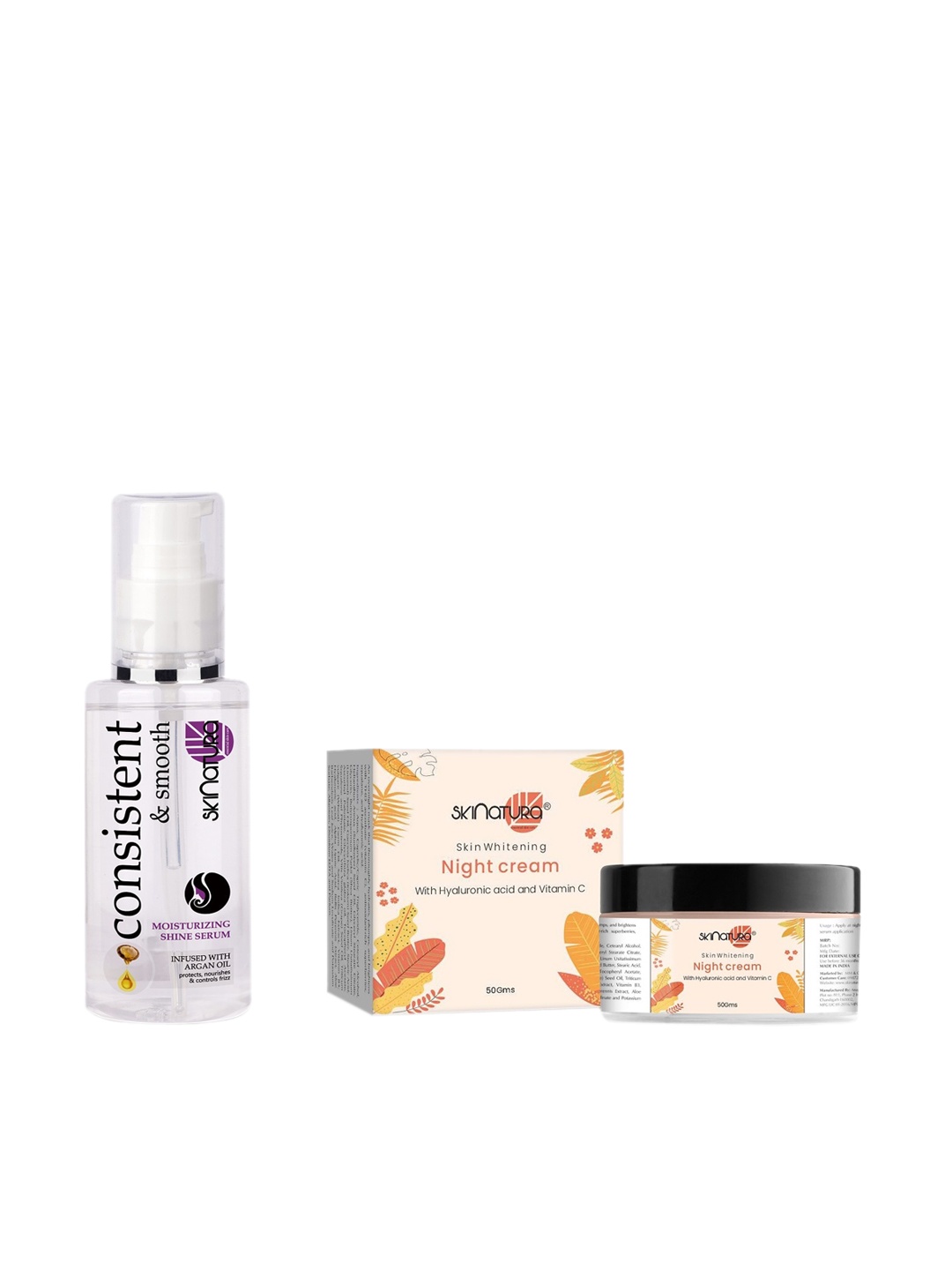 Skinatura Set of 2 SPF 20 HD Face Primer (Anti-Ageing) + Consistent & Smooth Hair Serum, White
Skinatura Set of 2 SPF 20 HD Face Primer (Anti-Ageing) + Consistent & Smooth Hair Serum, White