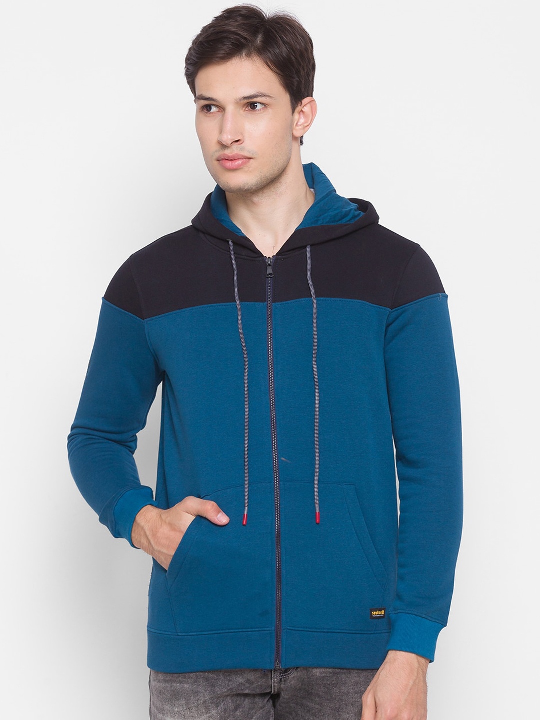 SPYKAR Men Blue Sweatshirt