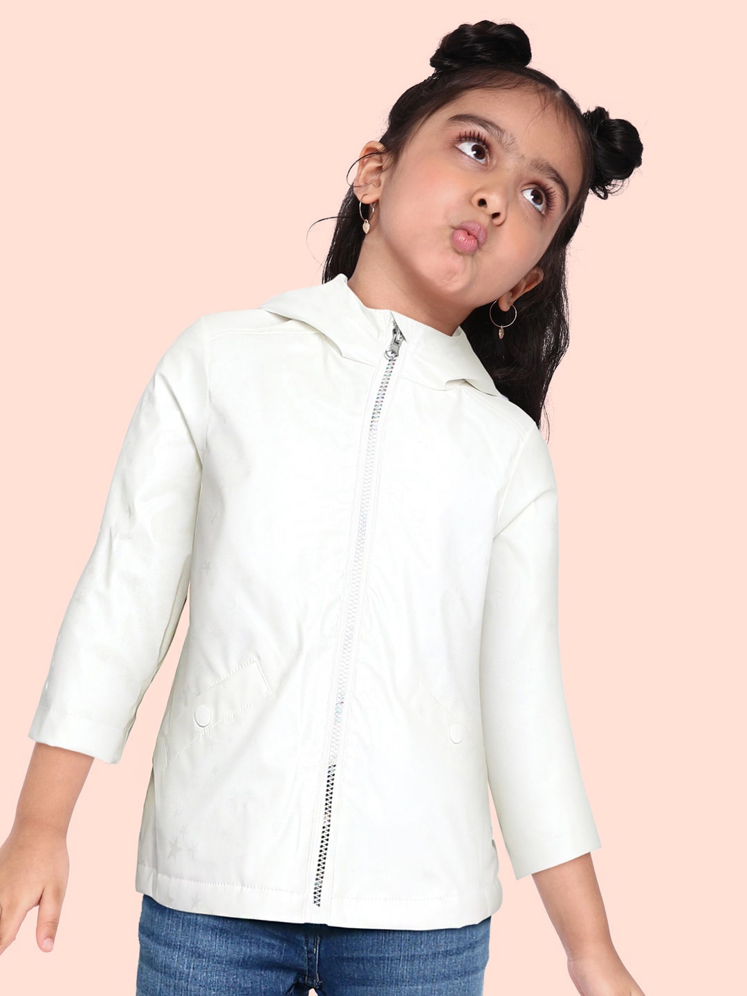 Marks & Spencer Girls Off White Star Print Water Resistant Faux Fur Hooded Tailored Jacket
Marks & Spencer Girls Off White Star Print Water Resistant Faux Fur Hooded Tailored Jacket