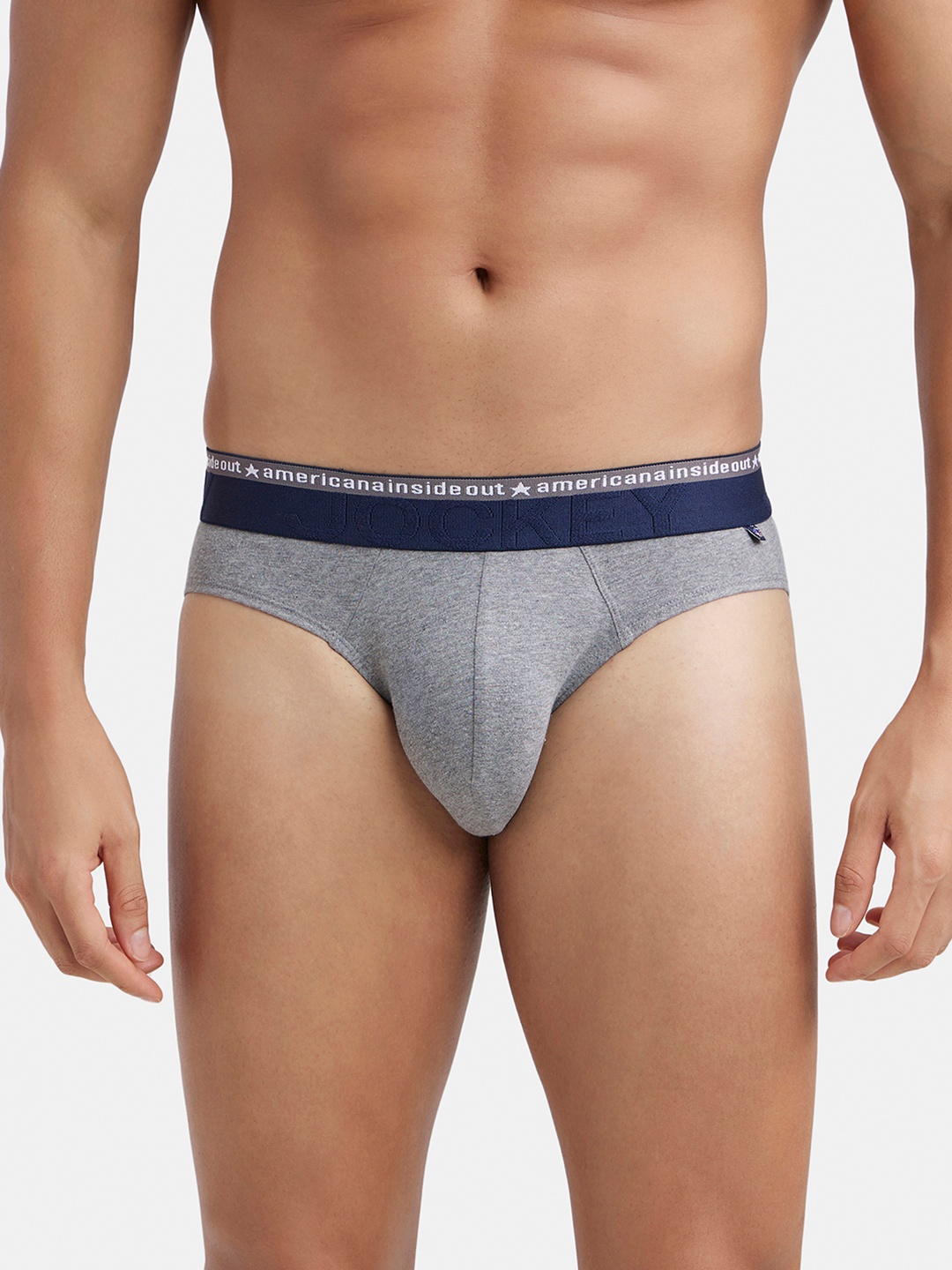 Jockey Super Combed Cotton Stretch Solid Brief with Ultrasoft Waistband-US59, Grey
Jockey Super Combed Cotton Stretch Solid Brief with Ultrasoft Waistband-US59, Grey