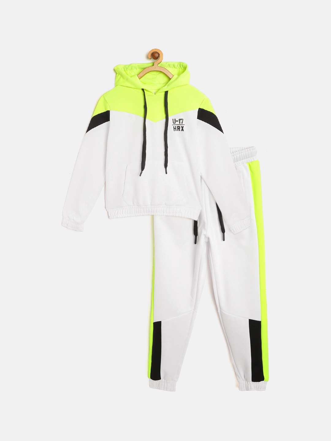 HRX by Hrithik Roshan U-17 Lifestyle Boys Bright White Rapid-Dry Colourblocked Tracksuit
HRX by Hrithik Roshan U-17 Lifestyle Boys Bright White Rapid-Dry Colourblocked Tracksuit