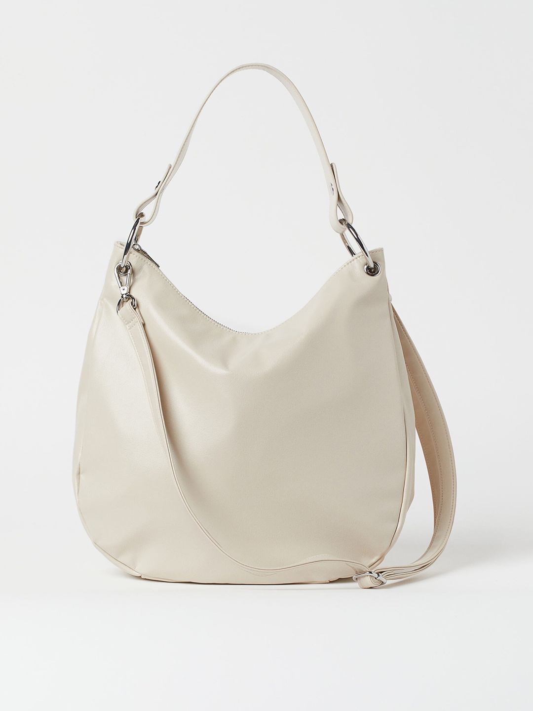 H&M Women White Hobo bag