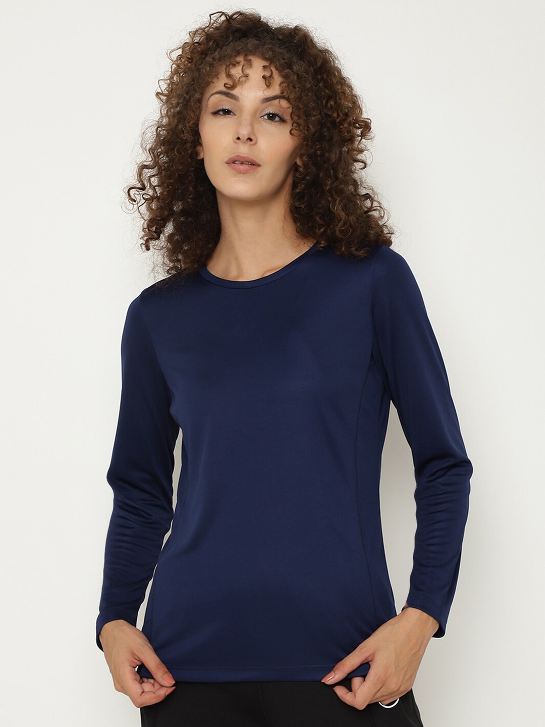 PERFKT-U Women Navy Blue Hydra-Cool Anti-Static Antimicrobial Regular Fit Outdoor Tshirt
PERFKT-U Women Navy Blue Hydra-Cool Anti-Static Antimicrobial Regular Fit Outdoor Tshirt