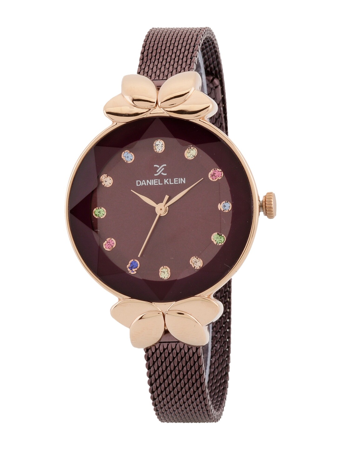 Daniel Klein Women Purple Embellished Dial& Stainless Steel Analogue Watch DK.1.12554-4
Daniel Klein Women Purple Embellished Dial& Stainless Steel Analogue Watch DK.1.12554-4