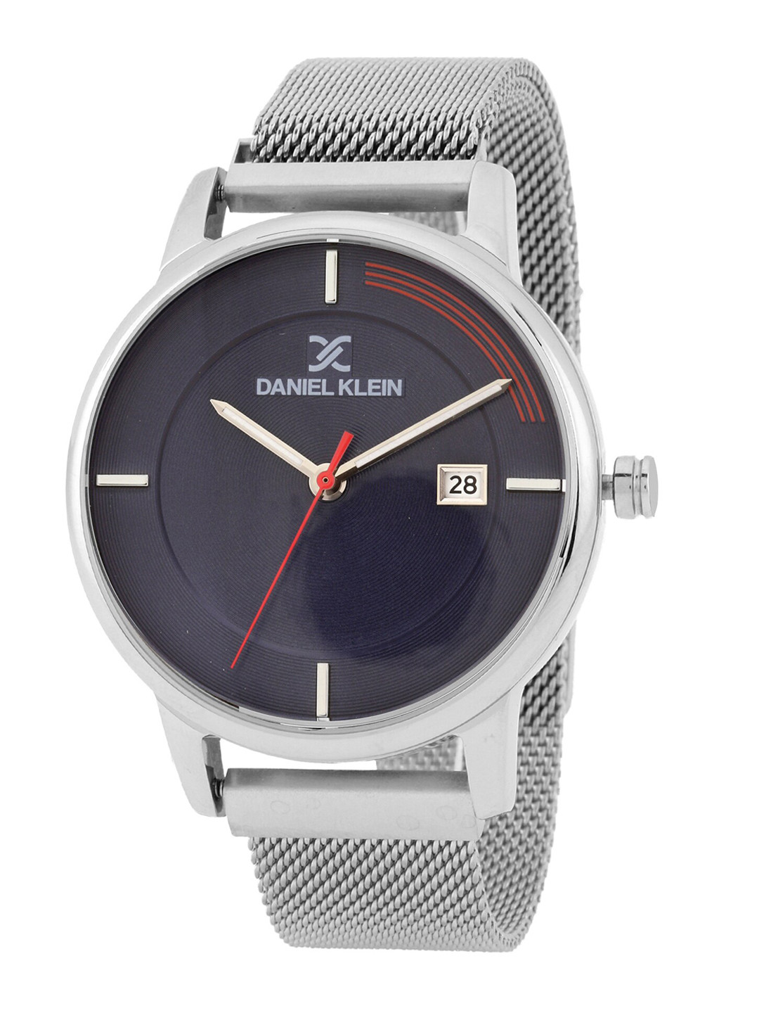 Daniel Klein Men Blue Printed Dial & Silver Toned Stainless Steel Analogue Watch DK12105-2
Daniel Klein Men Blue Printed Dial & Silver Toned Stainless Steel Analogue Watch DK12105-2