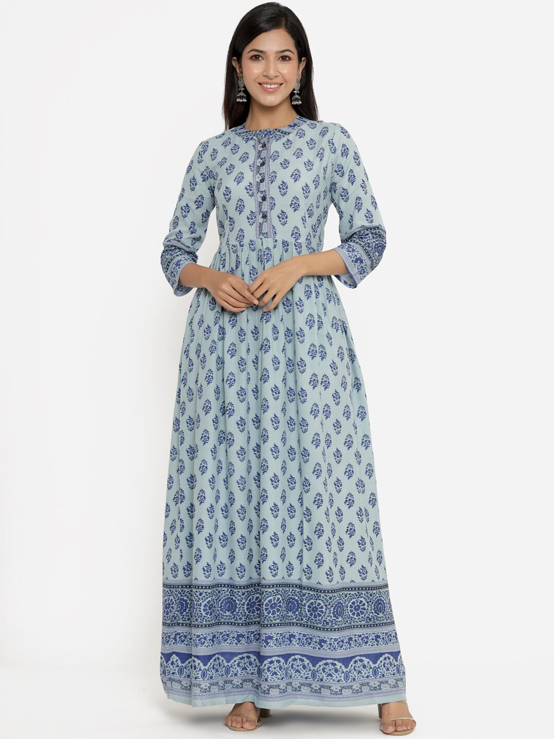 Aprique FAB Women Light Blue Ethnic Motifs Printed Anarkali Viscose Rayon Kurta
Aprique FAB Women Light Blue Ethnic Motifs Printed Anarkali Viscose Rayon Kurta