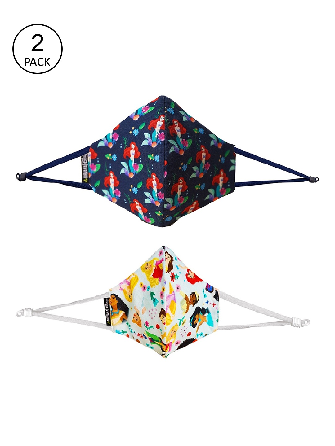 Airific Unisex Pack of 2 Nirvana - Ariel & Princess N95 Face Covering Masks, Multi
Airific Unisex Pack of 2 Nirvana - Ariel & Princess N95 Face Covering Masks, Multi