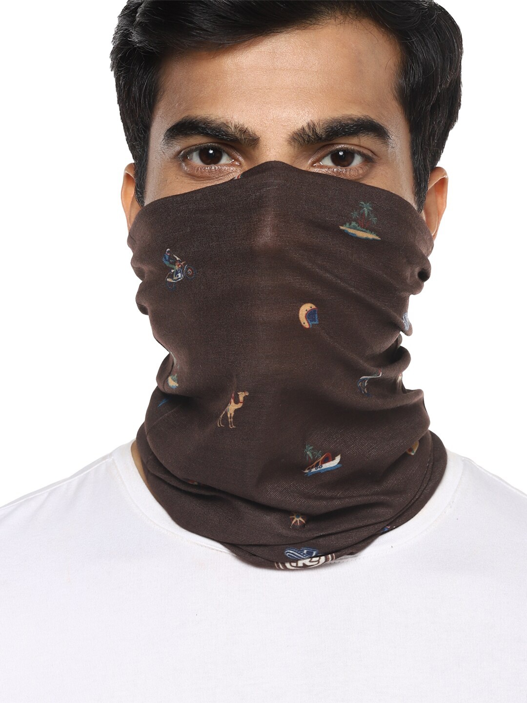 Royal Enfield Unisex Brown Headband