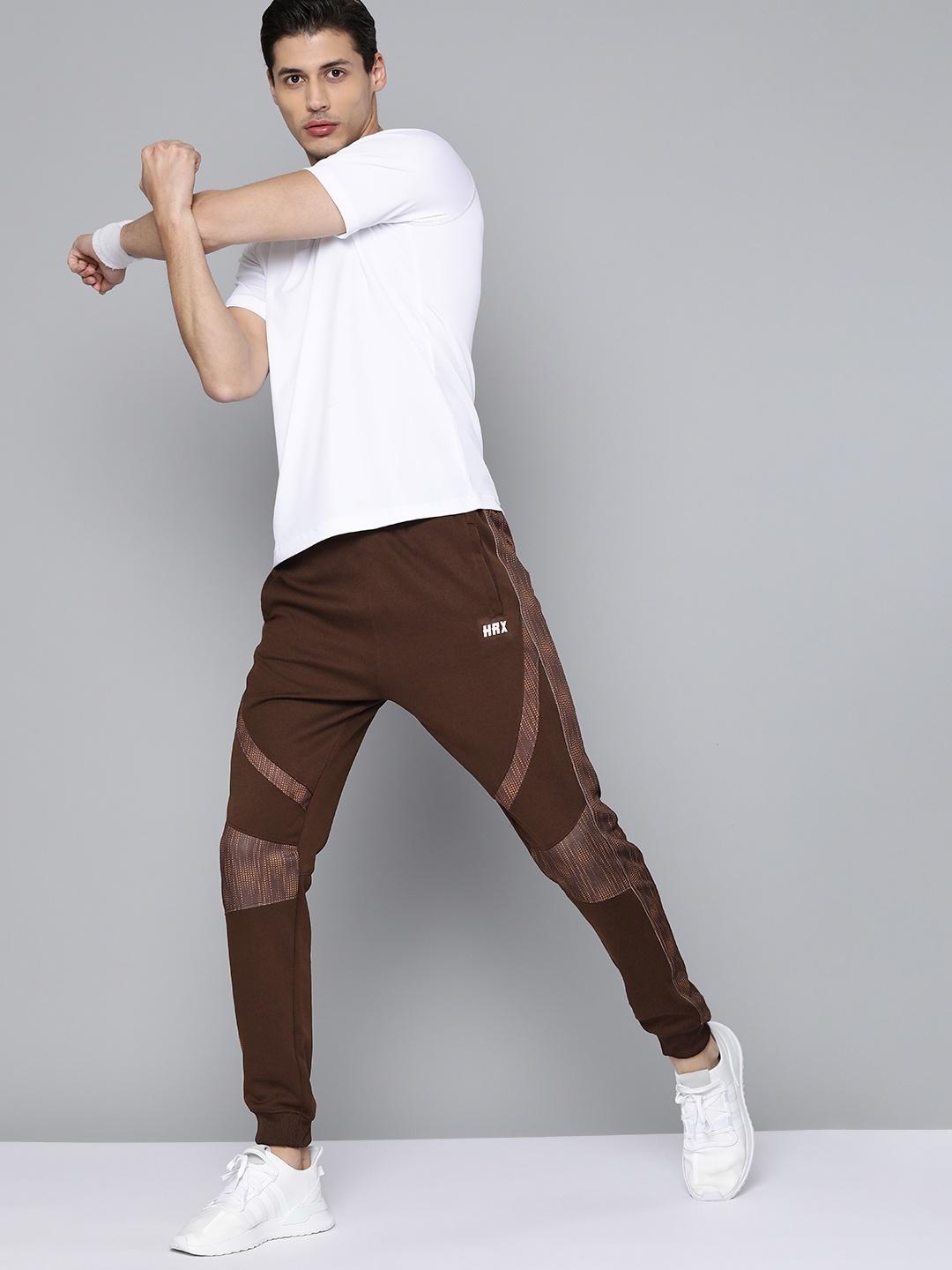 HRX By Hrithik Roshan Training Men Cocoa Shell Rapid-Dry Camouflage Track Pants, Brown
HRX By Hrithik Roshan Training Men Cocoa Shell Rapid-Dry Camouflage Track Pants, Brown