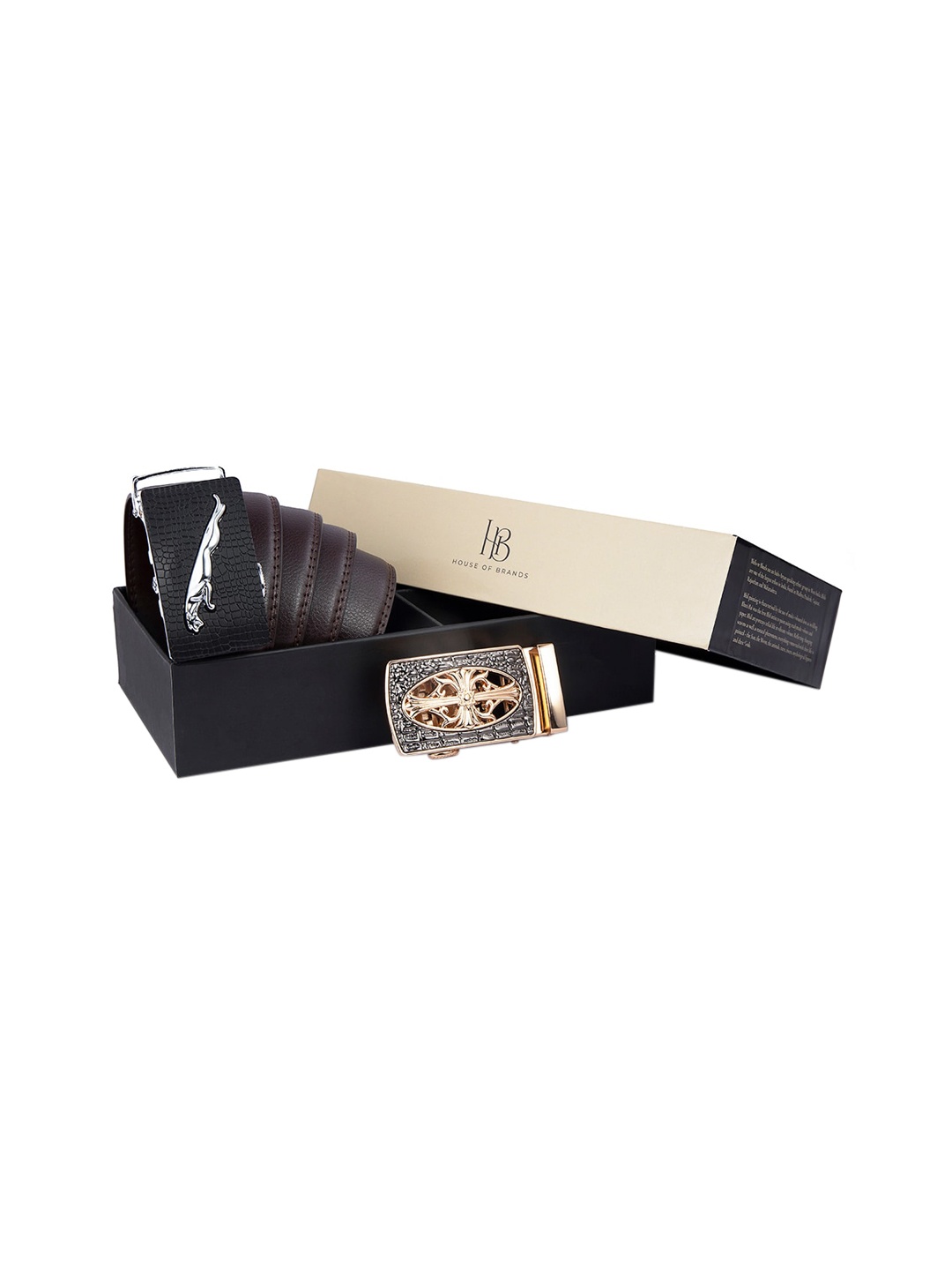 BANGE Men Genuine Leather Autolock Brown Belt With Two Premium Interchangable Buckles
BANGE Men Genuine Leather Autolock Brown Belt With Two Premium Interchangable Buckles