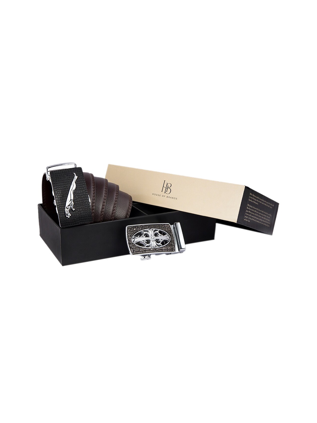 BANGE Men Genuine Leather Autolock Brown Belt With Two Premium Interchangable Buckles
BANGE Men Genuine Leather Autolock Brown Belt With Two Premium Interchangable Buckles