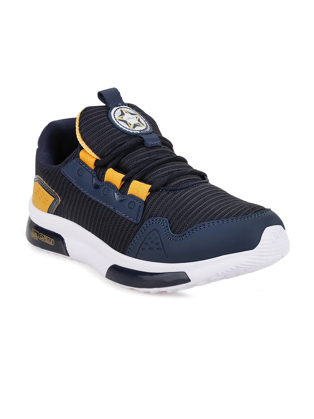 Campus Unisex Kids Navy Blue Mesh Running Shoes