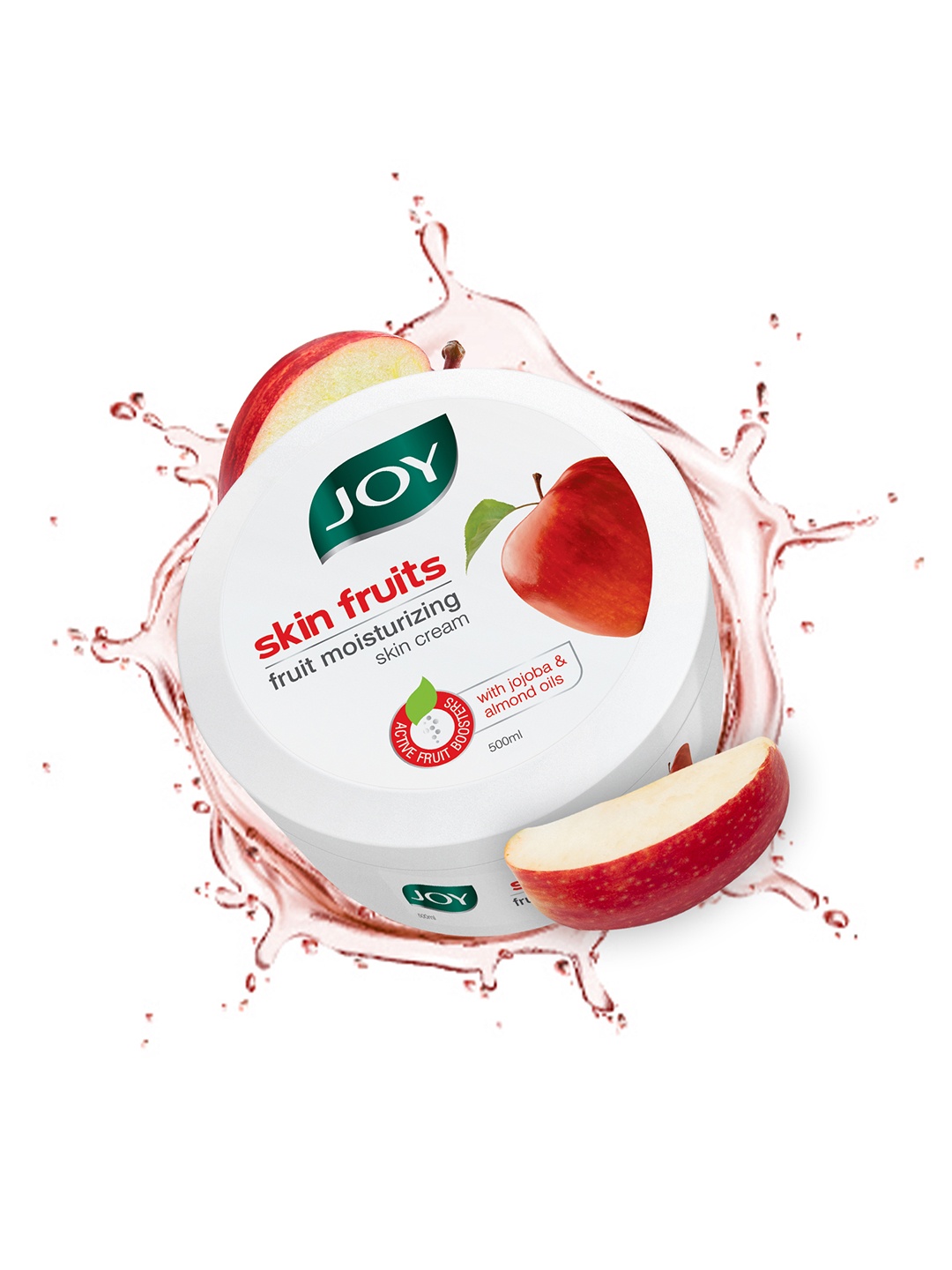 JOY Skin Fruits Moisturizing Skin Cream for Healthy, Soft & Glowing Skin - 500ml, White
JOY Skin Fruits Moisturizing Skin Cream for Healthy, Soft & Glowing Skin - 500ml, White