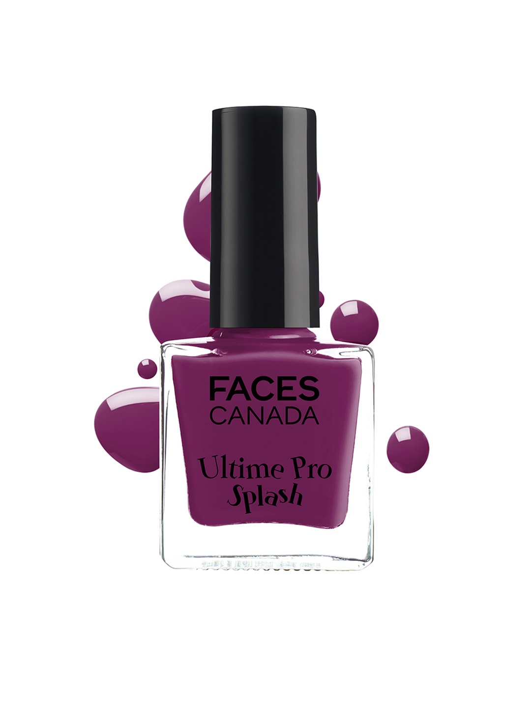 FACES CANADA Splash Fast Dry High-Shine Long-Lasting No Chip Nail Enamel - Mulberry 134, Burgundy
FACES CANADA Splash Fast Dry High-Shine Long-Lasting No Chip Nail Enamel - Mulberry 134, Burgundy