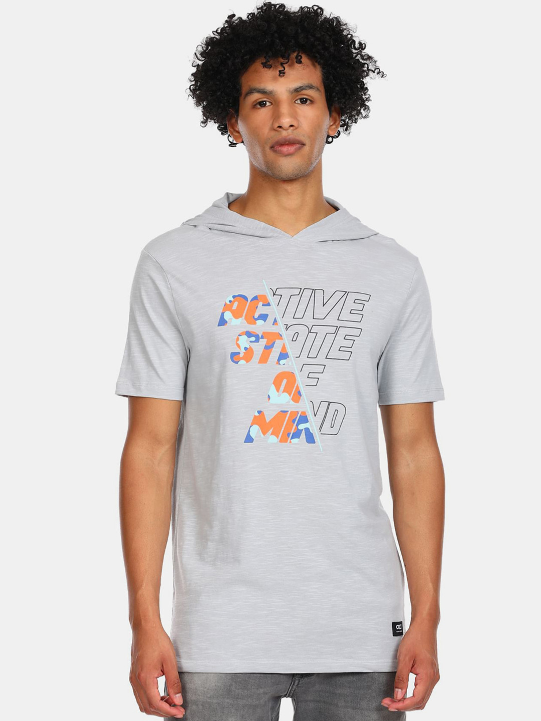 Colt Men Grey Typography Printed T-shirt
Colt Men Grey Typography Printed T-shirt