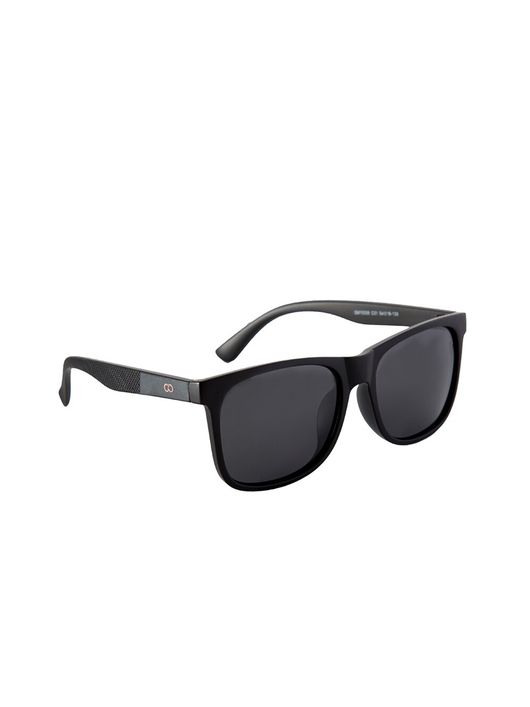 GIO COLLECTION Men Black Wayfarer Sunglasses GM10006C01