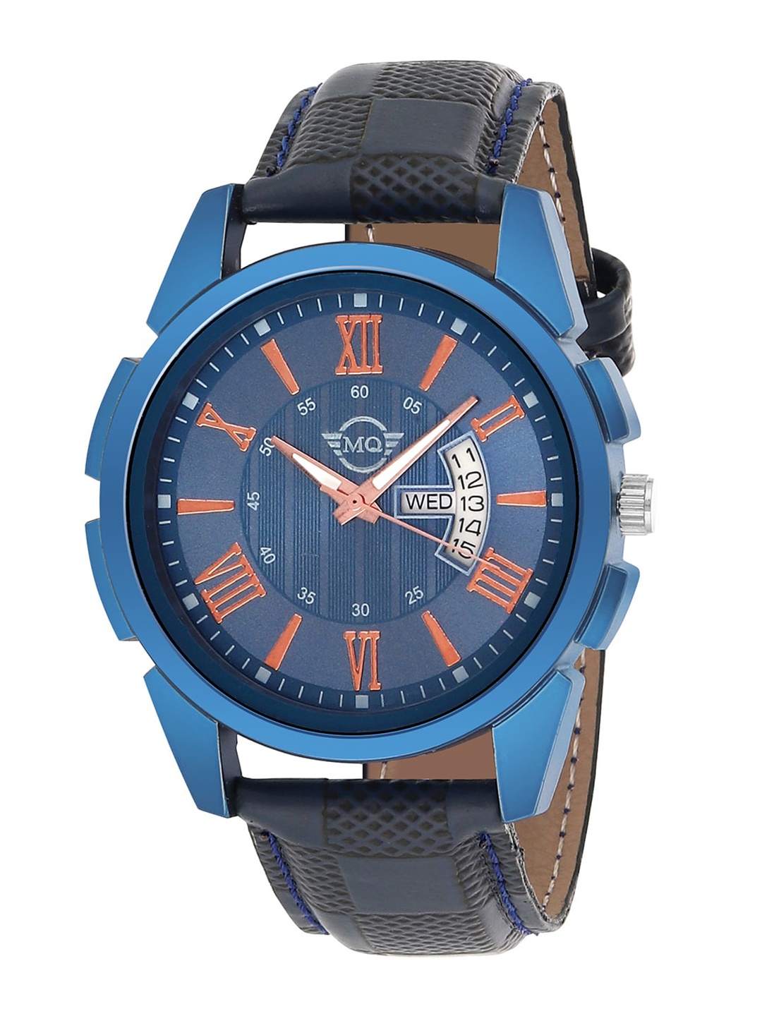 MUTAQINOTI Men Multicoloured Printed Dial & Blue Straps Analogue Automatic Watch MQWT-TM94
MUTAQINOTI Men Multicoloured Printed Dial & Blue Straps Analogue Automatic Watch MQWT-TM94