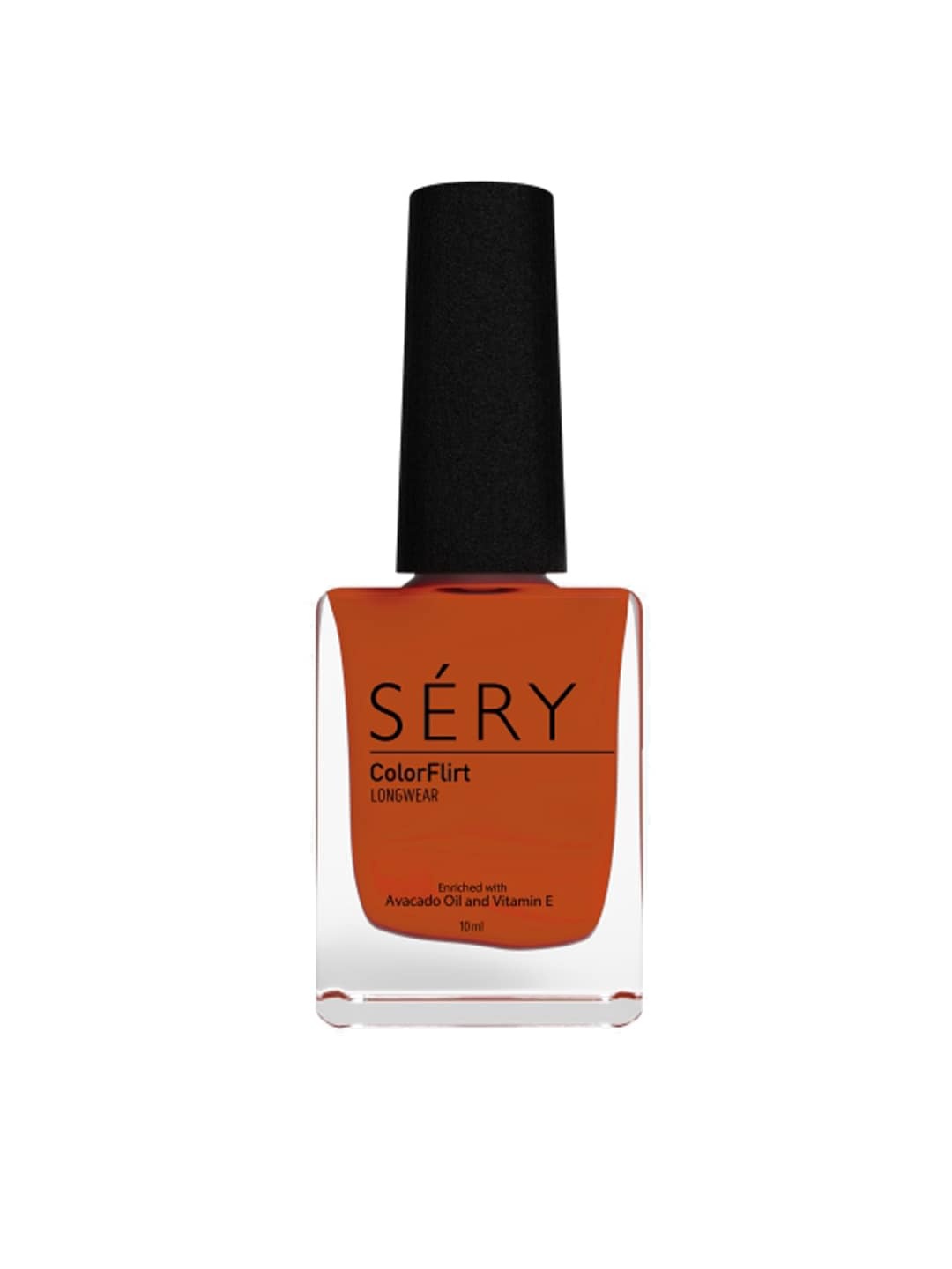 SERY ColorFlirt Avocado Oil & Vitamin E Long Wear Nail Lacquer 5 ml - Caramel Bite 24, Rust
SERY ColorFlirt Avocado Oil & Vitamin E Long Wear Nail Lacquer 5 ml - Caramel Bite 24, Rust