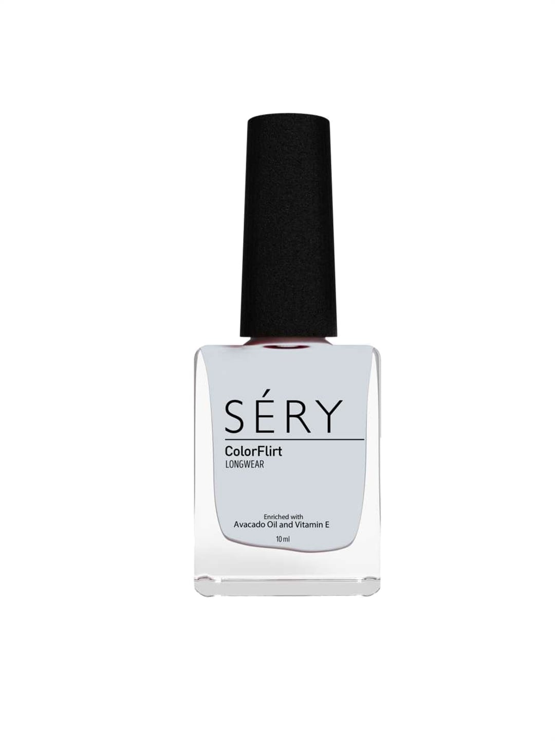SERY ColorFlirt Avocado Oil & Vitamin E Long Wear Nail Lacquer 5 ml - Sea Bed 19, Grey
SERY ColorFlirt Avocado Oil & Vitamin E Long Wear Nail Lacquer 5 ml - Sea Bed 19, Grey