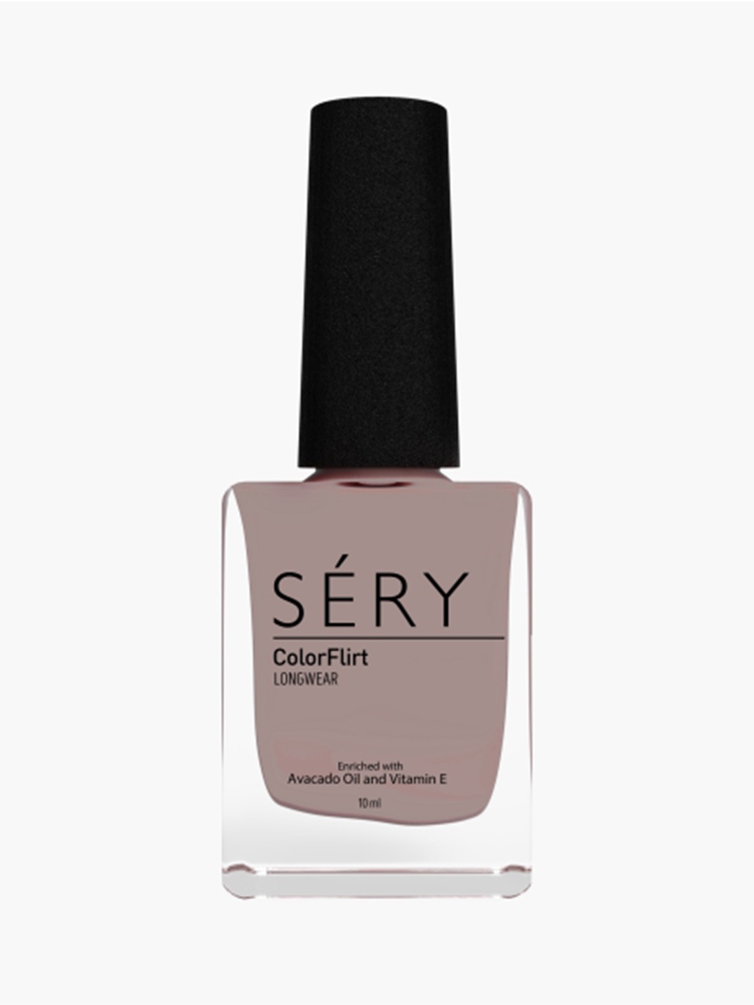 SERY ColorFlirt Longwear Nail Paint with Avacado Oil & Vitamin E 10 ml - Ash Grey AO28, Brown
SERY ColorFlirt Longwear Nail Paint with Avacado Oil & Vitamin E 10 ml - Ash Grey AO28, Brown