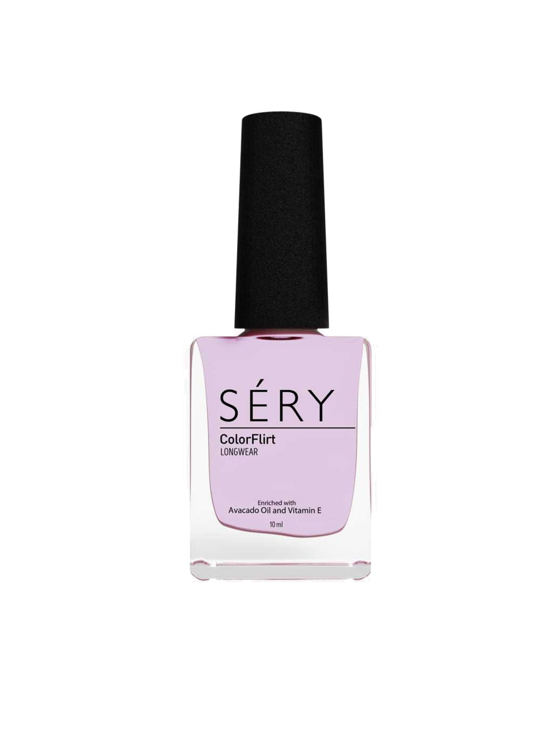 SERY ColorFlirt Avocado Oil & Vitamin E Long Wear Nail Lacquer - Soothing Lilac AO18, Lavender
SERY ColorFlirt Avocado Oil & Vitamin E Long Wear Nail Lacquer - Soothing Lilac AO18, Lavender
