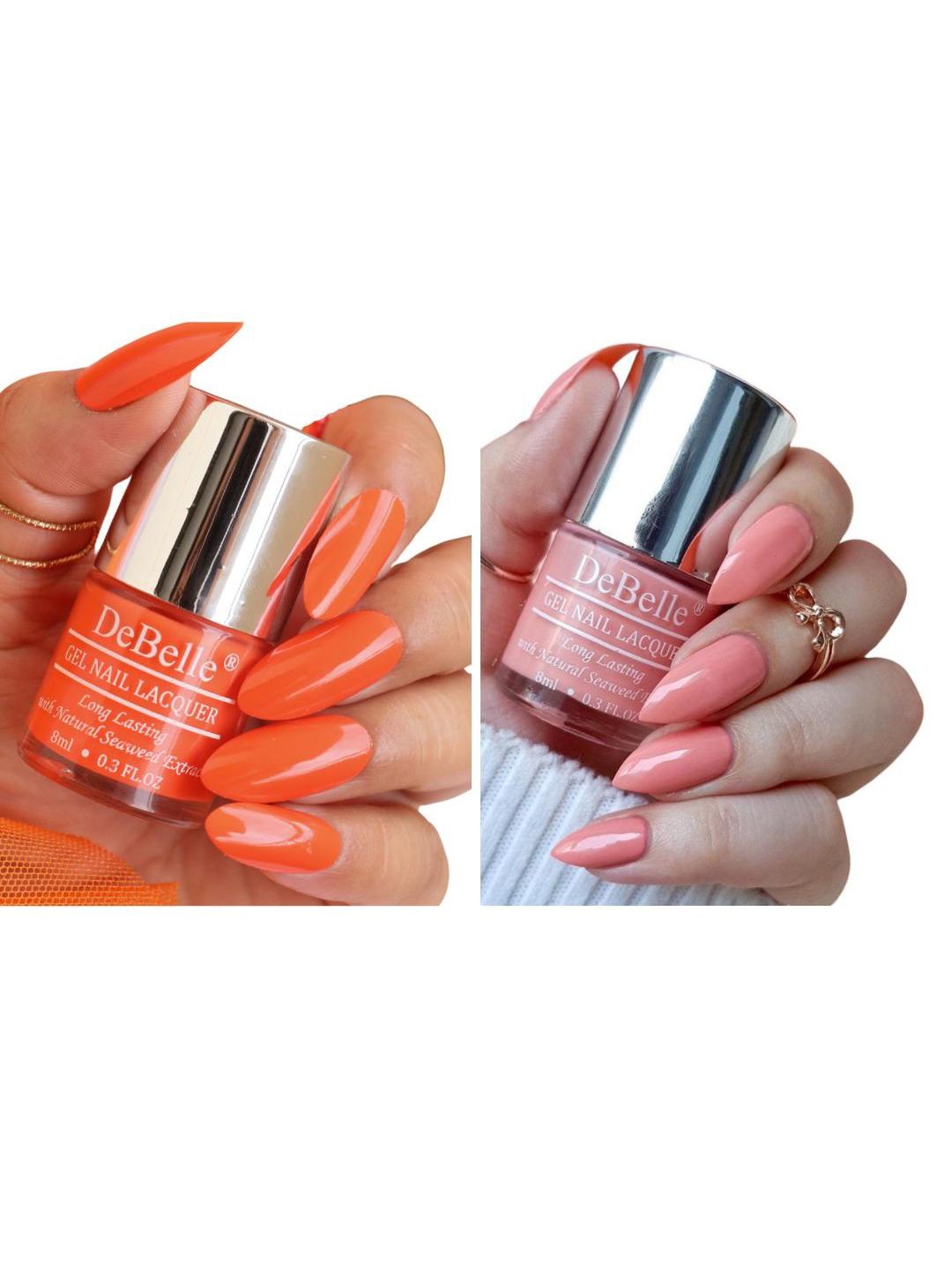 DeBelle Set of 2 Cinnamon Pastels Gel Nail Polish - Apricot Brulee Rose Sorbet - 8 Each, Pink
DeBelle Set of 2 Cinnamon Pastels Gel Nail Polish - Apricot Brulee Rose Sorbet - 8 Each, Pink