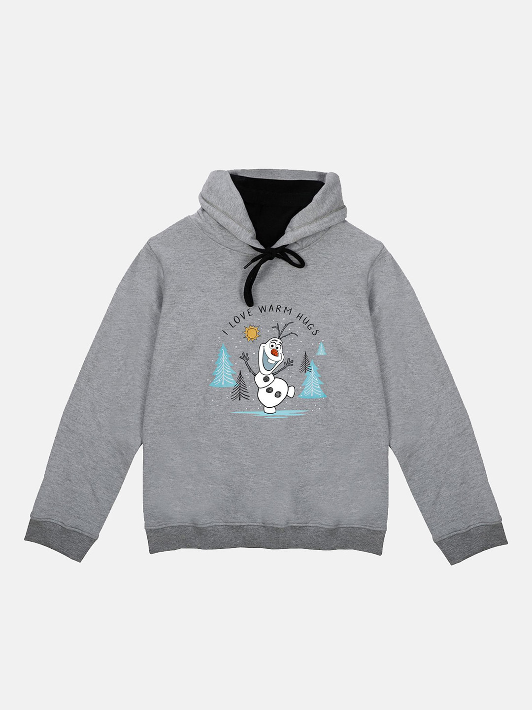 Disney by Wear Your Mind Girls Grey & White Frozen Printed Hooded Pullover Sweatshirt
Disney by Wear Your Mind Girls Grey & White Frozen Printed Hooded Pullover Sweatshirt