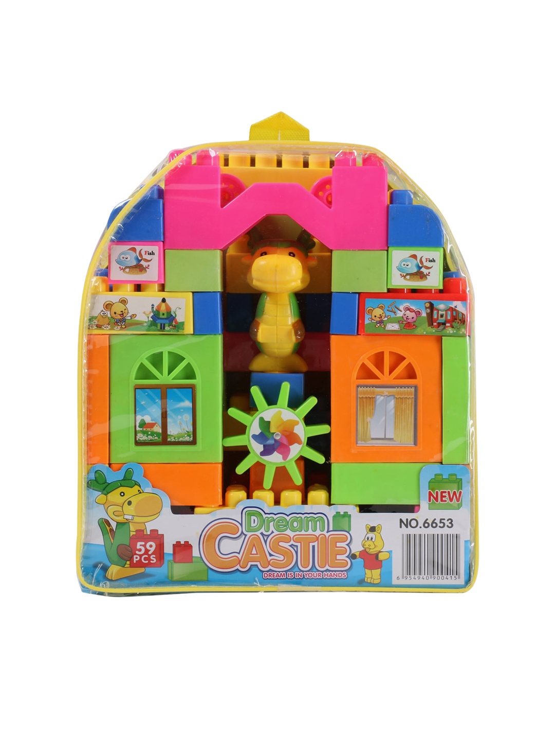 POKORY Kids Multi-Colored Do It Yourself Building Blocks Game