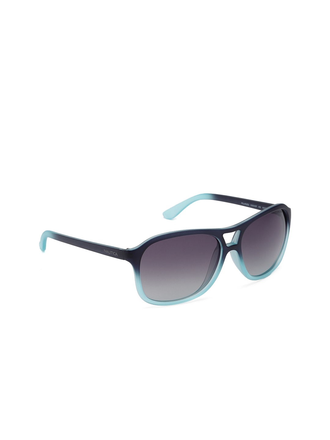 Nautica Men Grey Lens & Blue Square Sunglasses with UV Protected Lens 3604P 466 60 S
Nautica Men Grey Lens & Blue Square Sunglasses with UV Protected Lens 3604P 466 60 S