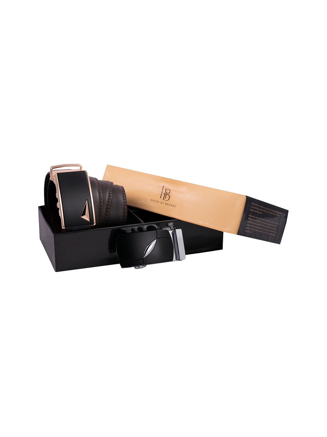 Bange Men Genuine Leather Brown Colored Belt With Two Premium Interchangable Buckles
Bange Men Genuine Leather Brown Colored Belt With Two Premium Interchangable Buckles
