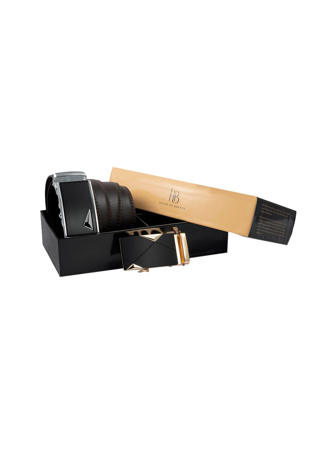 Bange Men Genuine Leather Brown Colored Belt With Two Premium Interchangable Buckles
Bange Men Genuine Leather Brown Colored Belt With Two Premium Interchangable Buckles