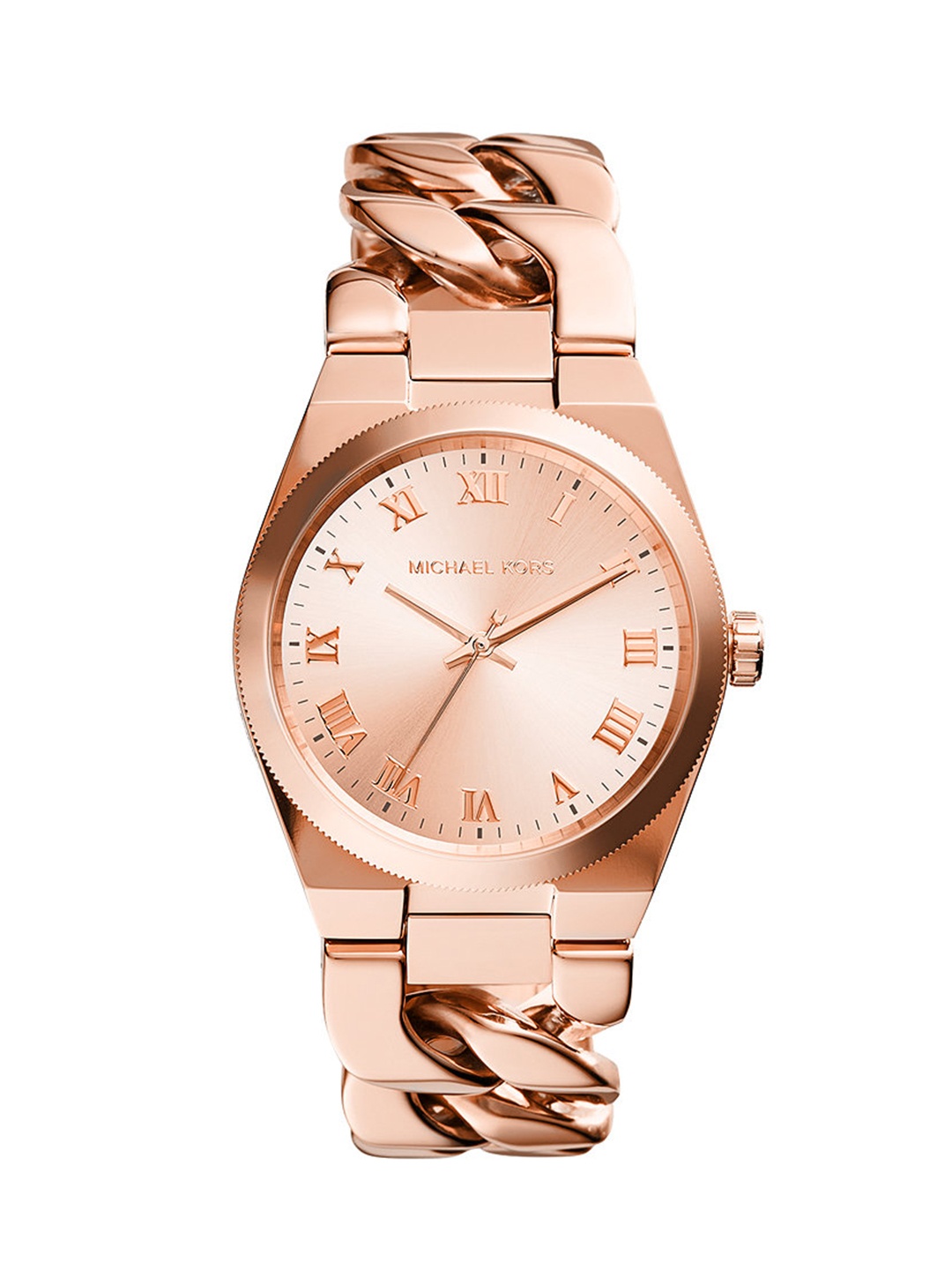 Michael Kors Women Rose Gold-Toned Dial & Bracelet Style Straps Analogue Watch MK4564
Michael Kors Women Rose Gold-Toned Dial & Bracelet Style Straps Analogue Watch MK4564