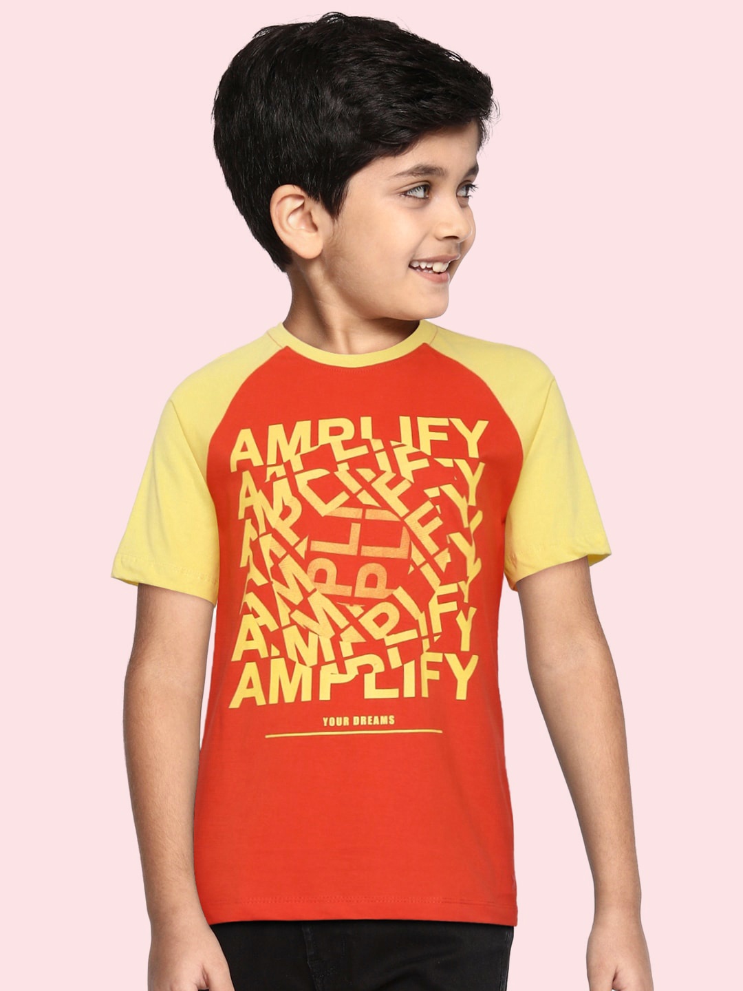 HRX by Hrithik Roshan U-17 Lifestyle Boys Oxy Fire Bio-Wash Typography Tshirts, Orange
HRX by Hrithik Roshan U-17 Lifestyle Boys Oxy Fire Bio-Wash Typography Tshirts, Orange