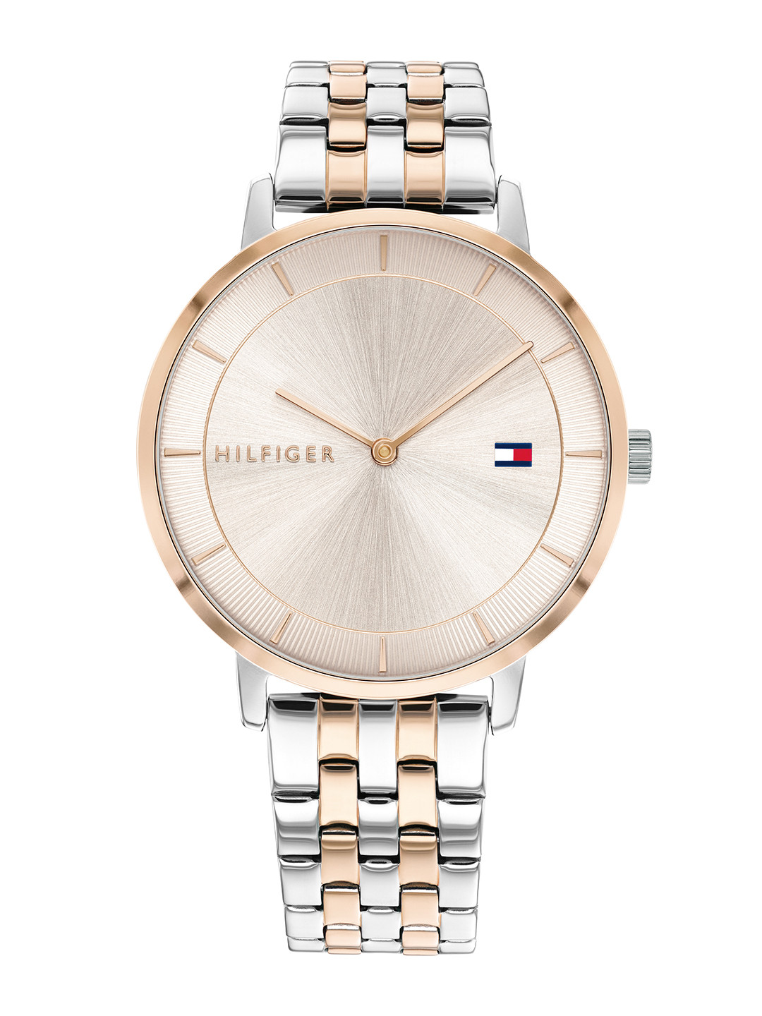 Tommy Hilfiger Women Rose Gold-Toned Dial & Silver-Toned Straps Analogue Watch TH1782284W
Tommy Hilfiger Women Rose Gold-Toned Dial & Silver-Toned Straps Analogue Watch TH1782284W