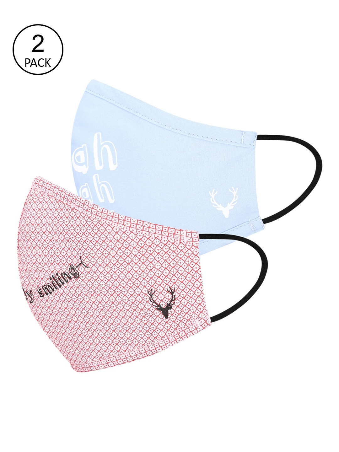 Allen Solly Junior Kids Pack Of 2 Printed 3-Ply Pure Cotton Protective Outdoor Masks, Pink
Allen Solly Junior Kids Pack Of 2 Printed 3-Ply Pure Cotton Protective Outdoor Masks, Pink