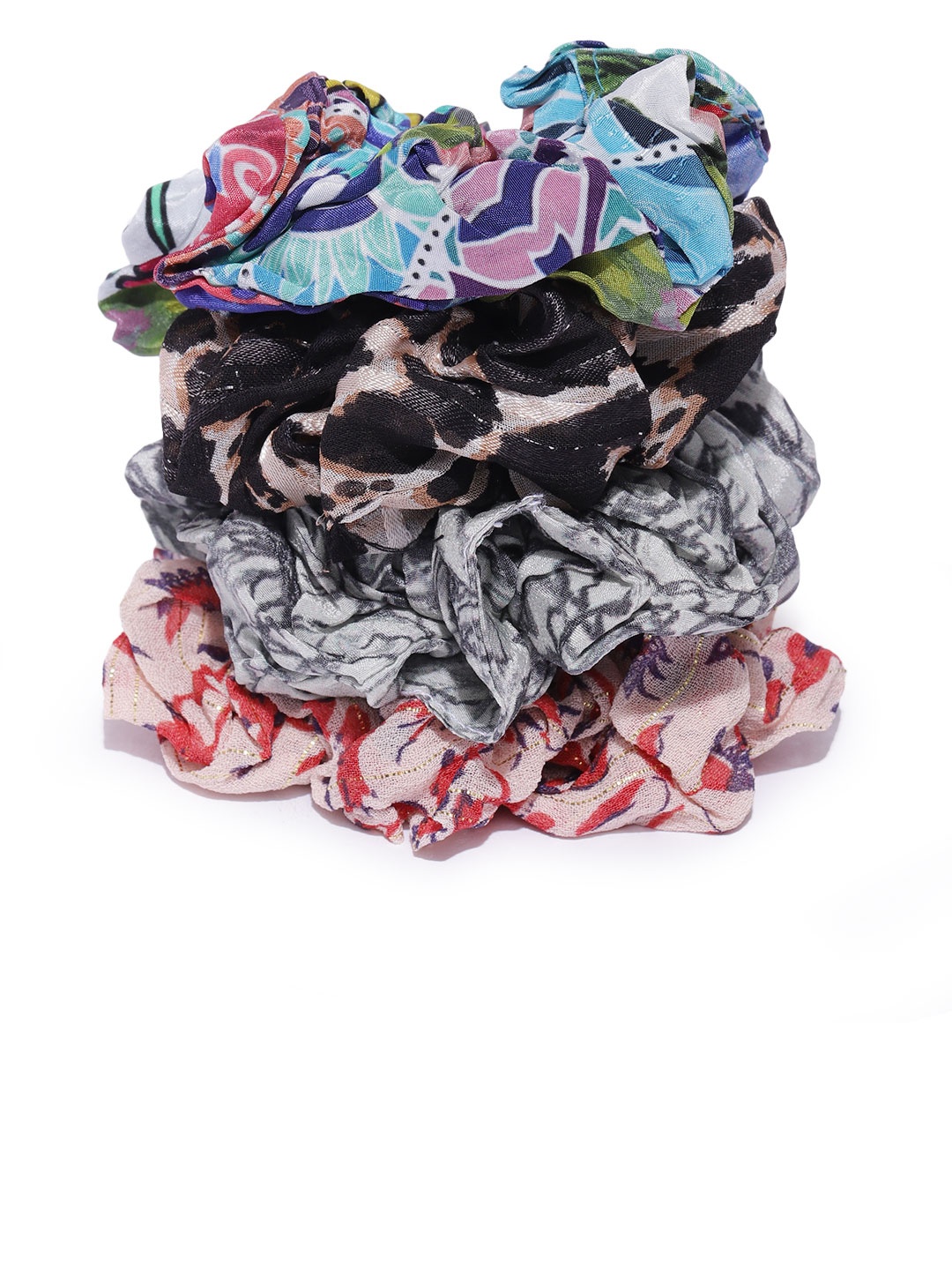 I AM FOR YOU Pack of 5 Assorted Scrunchies