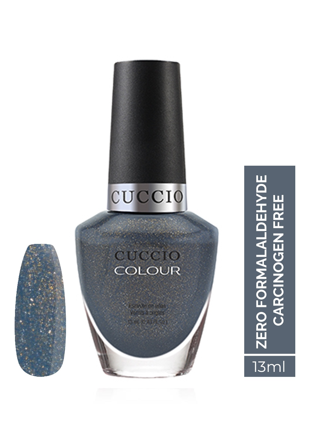Cuccio Long Lasting Glossy Paraben Free Nailpolish - Gery's Anatomy 25-Free Formula 13 ml, Grey
Cuccio Long Lasting Glossy Paraben Free Nailpolish - Gery's Anatomy 25-Free Formula 13 ml, Grey