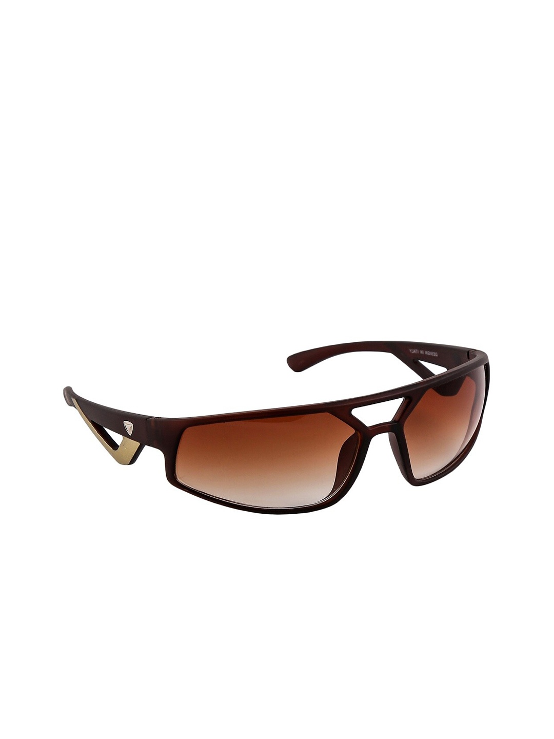 FROGGY Kids Brown Shield Sunglasses