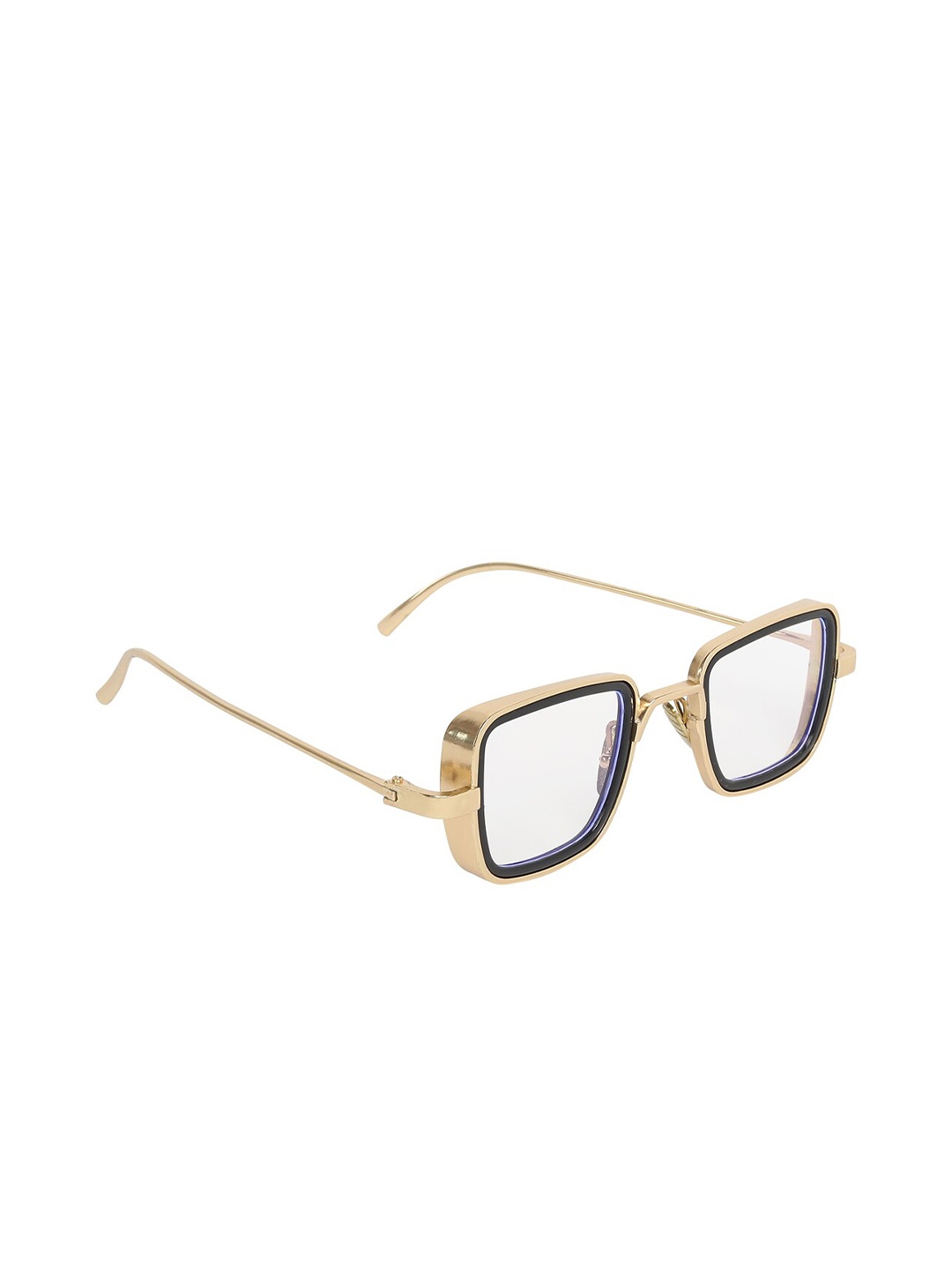 SCAGLIA Unisex Clear Lens & Gold-Toned Kabir Singh Style Sunglasses with UV Protected Lens, Transparent
SCAGLIA Unisex Clear Lens & Gold-Toned Kabir Singh Style Sunglasses with UV Protected Lens, Transparent