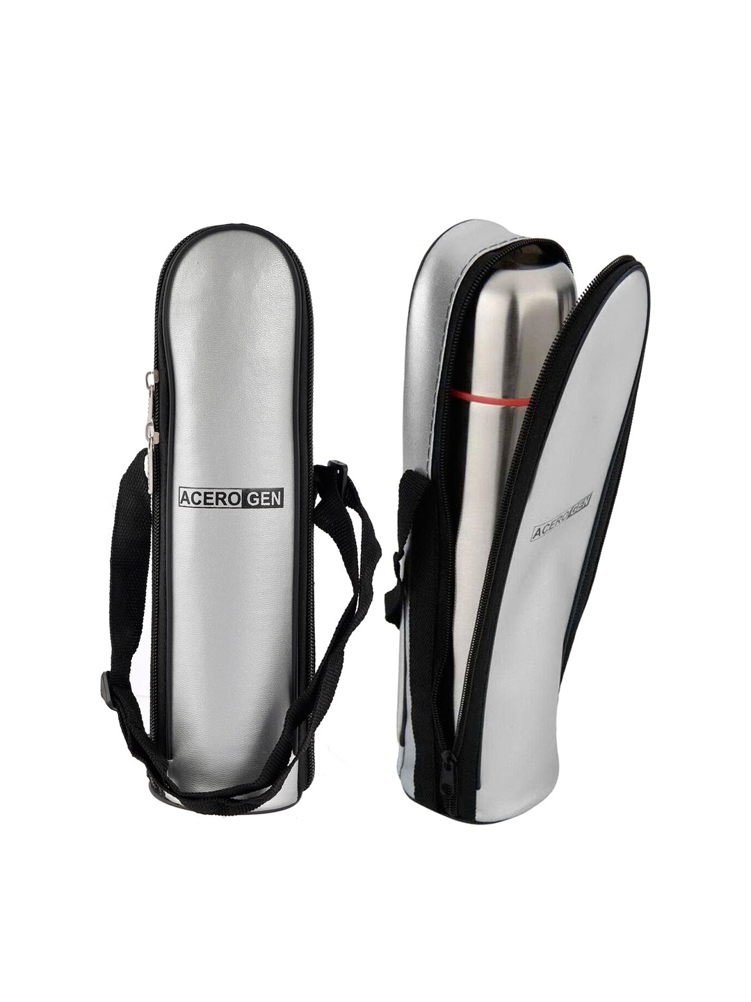 Kuber Industries Set Of 2 Silver-Toned Stainless Steel Vacuum Flask With Cover 500ml
Kuber Industries Set Of 2 Silver-Toned Stainless Steel Vacuum Flask With Cover 500ml