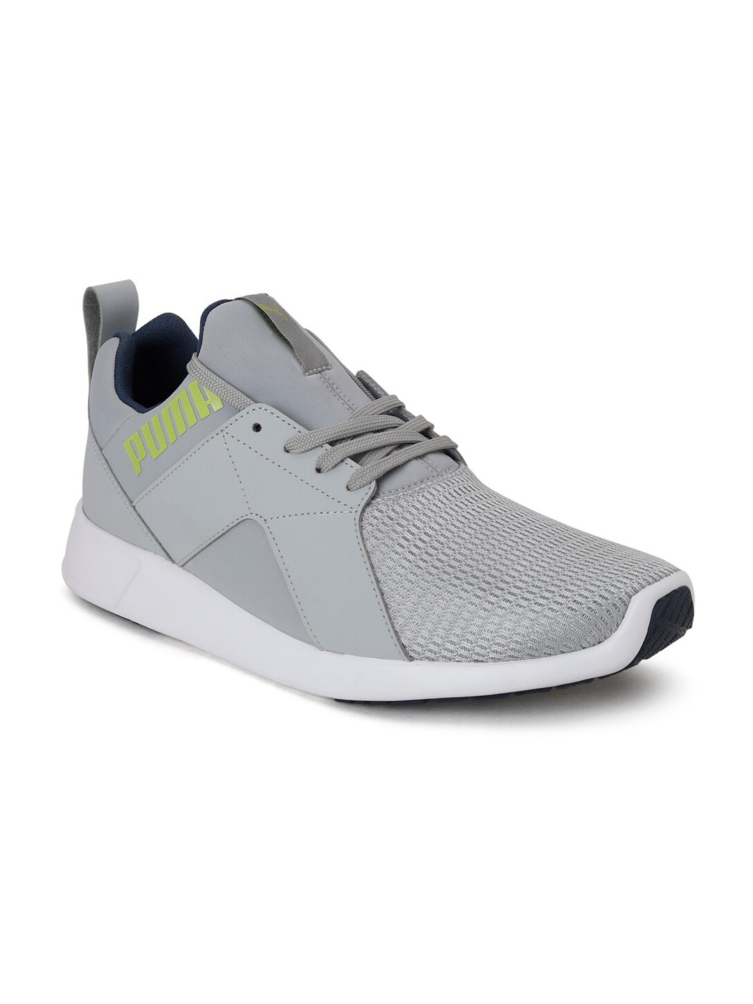 Puma Men Grey Zod Mesh Running Shoes