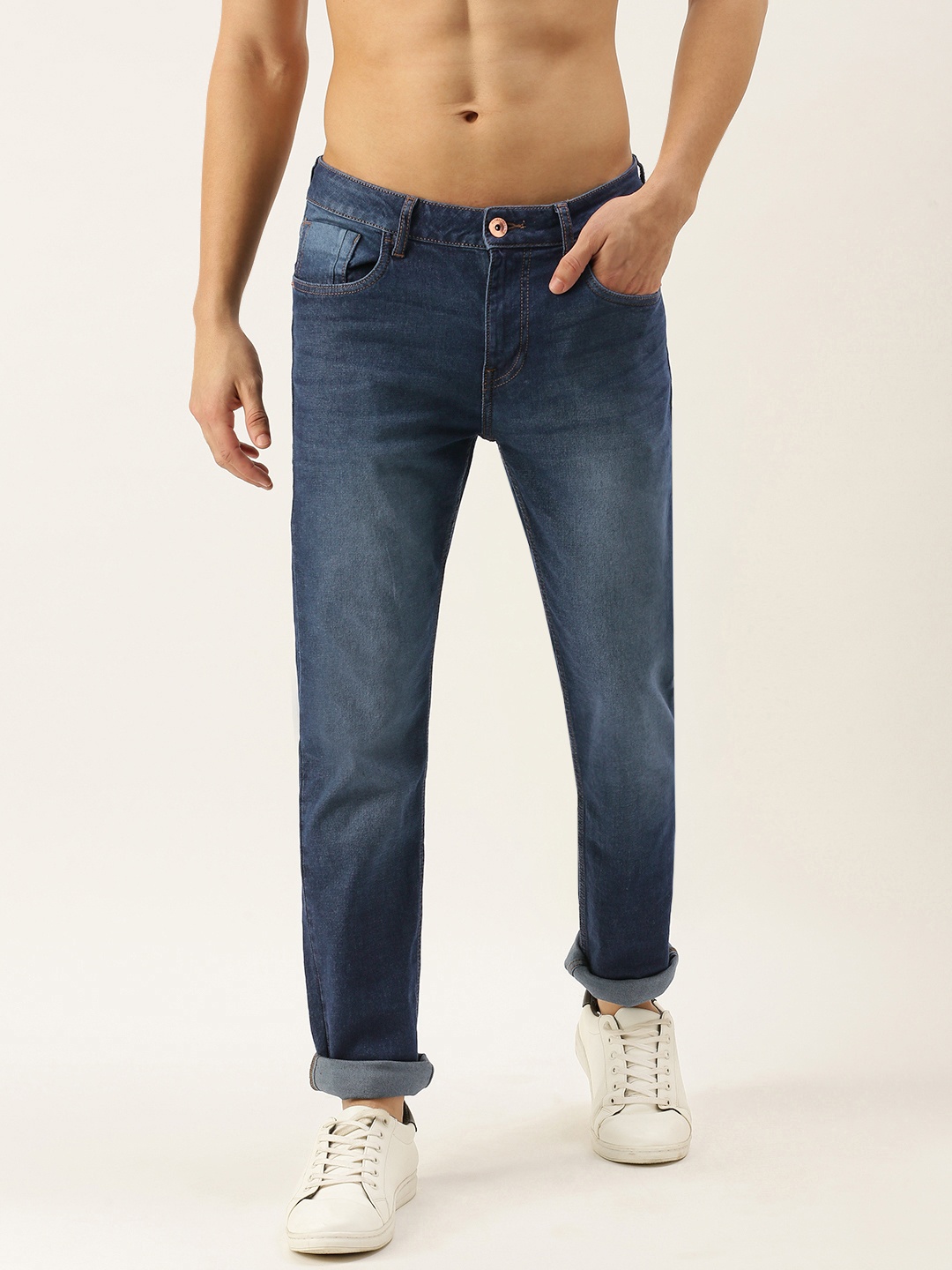 Flying Machine Men Blue Michael Slim Tapered Fit Mid Rise Light Fade Stretchable Jeans
Flying Machine Men Blue Michael Slim Tapered Fit Mid Rise Light Fade Stretchable Jeans